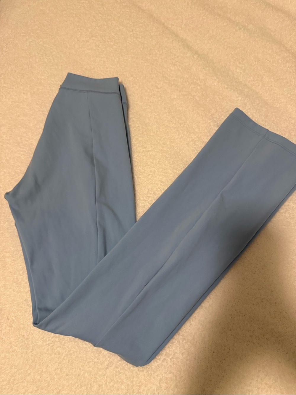 l*space Dusty Blue Wide-Leg Ponte Pants